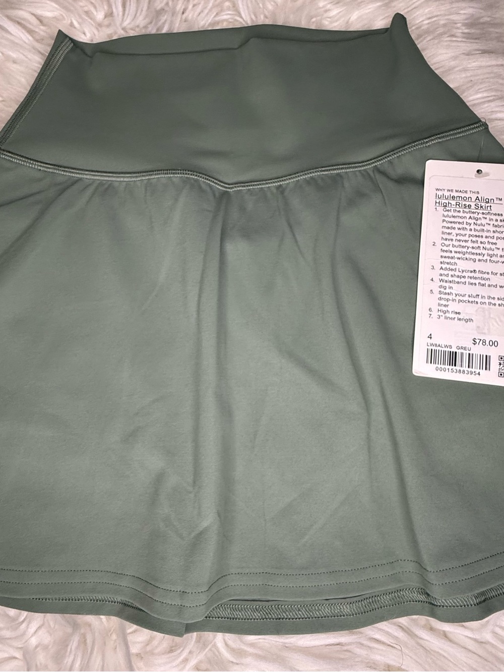 Lululemon lululemon Align Sz 4 nwt
High-Rise Skirt